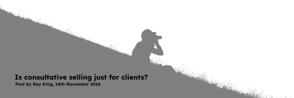 is consultative selling just for clients?