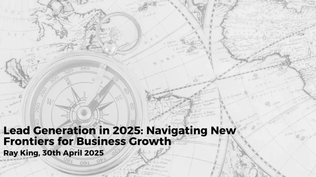 lead generation in 2025 navigating new frontie