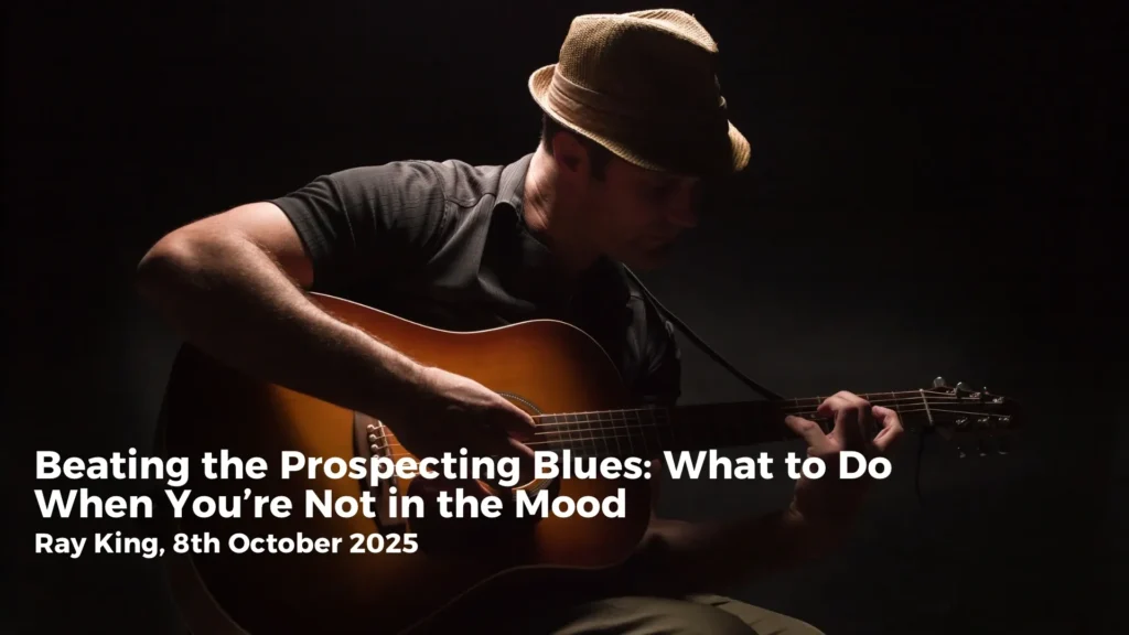 beating the prospecting blues what to do when