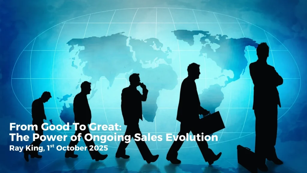 from good to great the power of ongoing sales