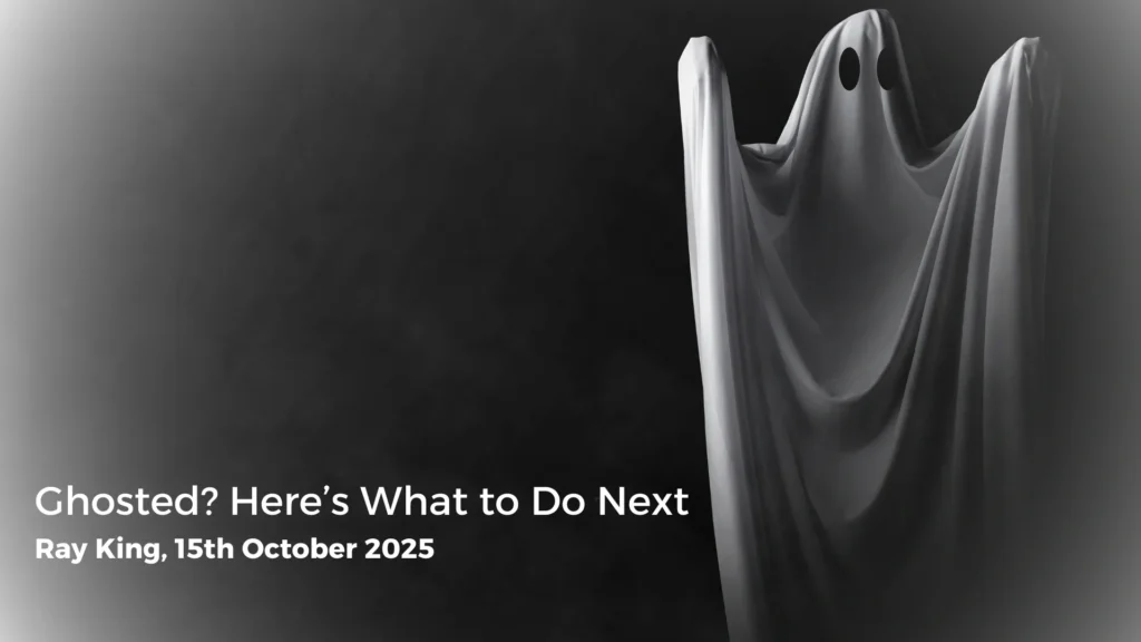 ghosted here’s what to do next