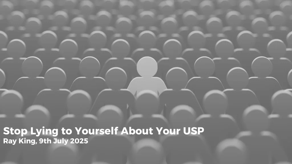 stop lying to yourself about your usp