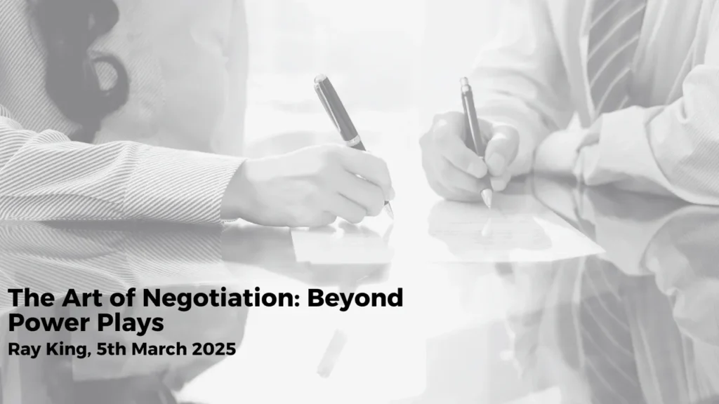 the art of negotiation