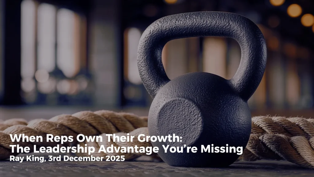 when reps own their growth the leadership adva