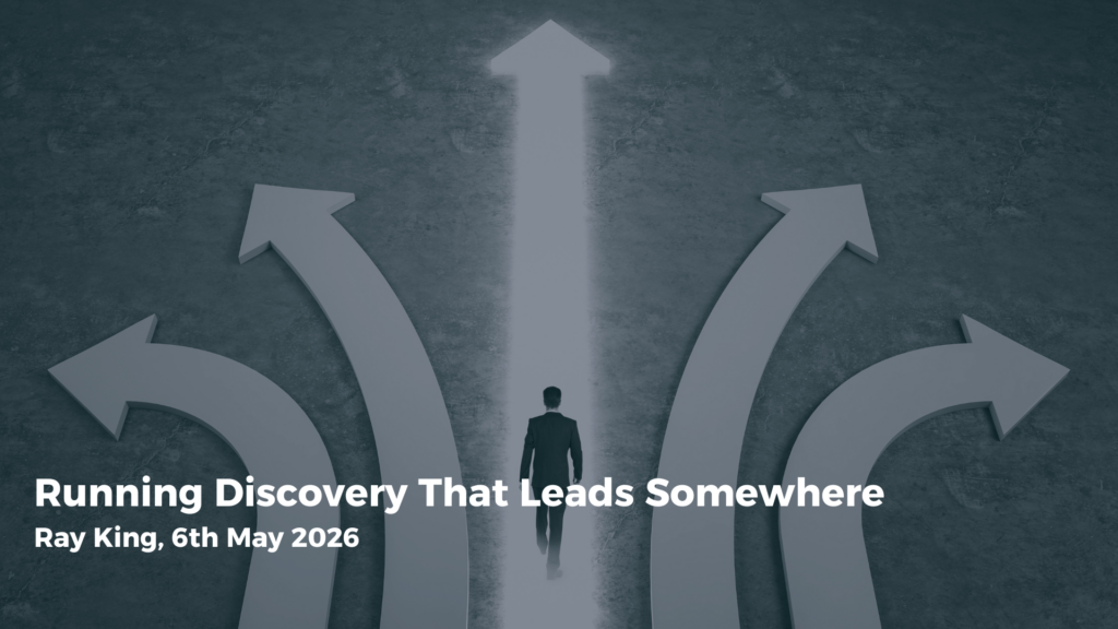 Conceptual image representing sales discovery creating clarity, direction, and business momentum.